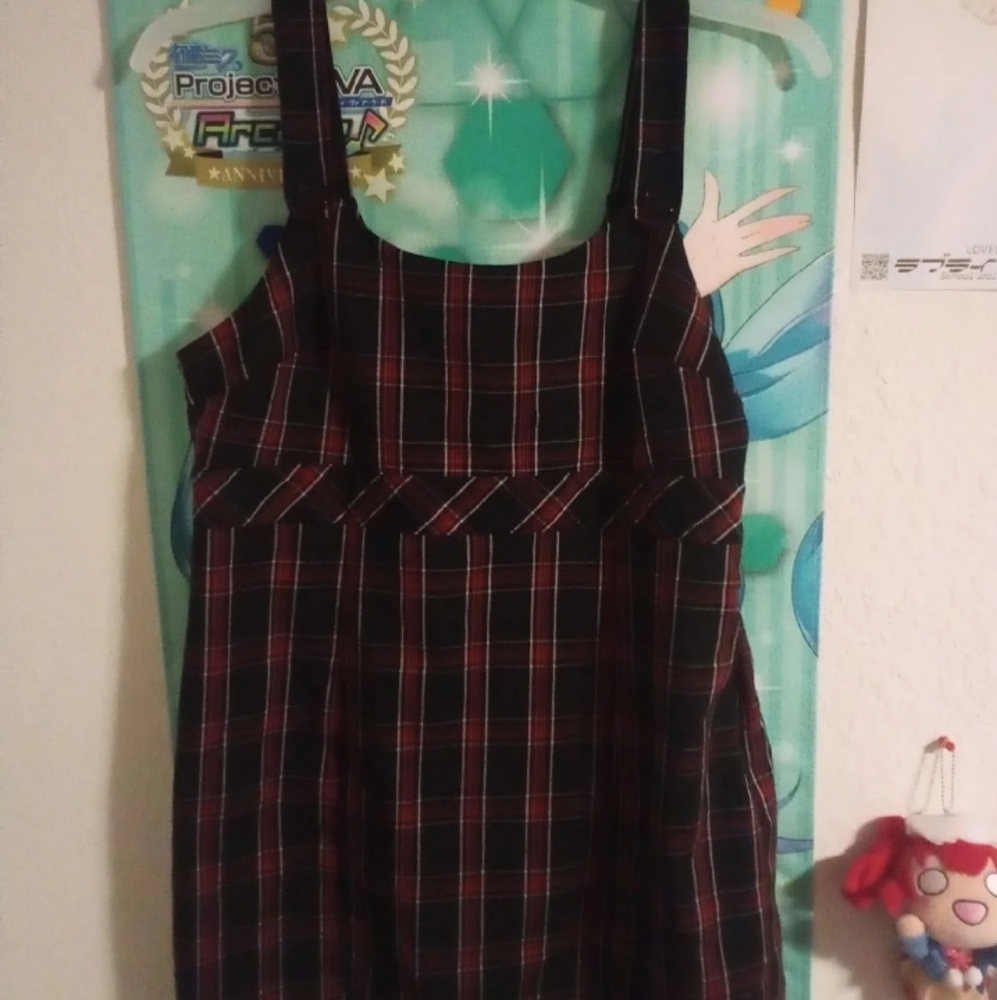 No Boundaries Vintage Plaid Dress